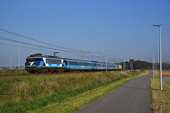 TCS 102001 met Dinnertrain en SR 1824, Abbenes, 09-10-2021