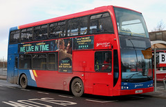 Go North East: 6970 LX58CXG Alexander Dennis Trident/Optare Olympus