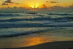 Sunrise at Cocoa Beach