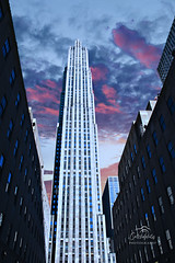 Atardecer en el Rockefeller Center