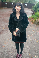 (NEW) Test shot of Eirwen in black fur coat