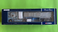 Corgi - CC12805 - Limited Edition Collectables - Scania T  Topline Bulk Tipper - Articulated Truck / Half Pipe Trailer - Tinnelly, Rostrevor, County Down - Miniature Diecast Metal Scale Model Heavy Goods Vehicle