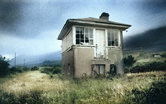 Abandoned Kells signal Box, Co Kerr, Ireland. (1997)