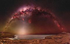 Milky Way & Zodiacal Light at Kalbarri, Western Australia