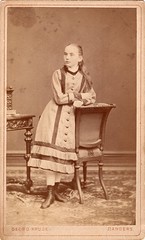 CDV Portrait of girl - Denmark - c.1875