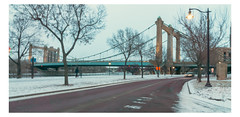 Hennepin Avenue Bridge over the Mississippi River, in Minneapolis