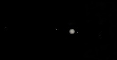 Jupiter and its moons Jan 10th 2025