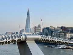 Shard and Millennium Bridge