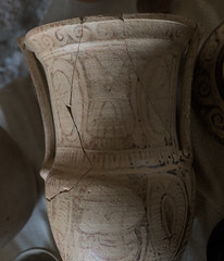 Etruscan tomb from Marsciano-Villanova, 5: detail of neck of krater