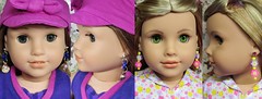 My Handmade American Girl Earrings (part 136)