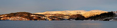 The Osterfjord from my boathouse on Jan 07, 2025