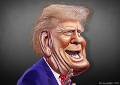 Donald Trump - Caricature