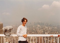 On Top of the World Trade Center, South Tower of the Twin Towers, Roof Observation Deck, New York City, 1993