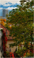 Grenoble deduis la montée de la Bastille