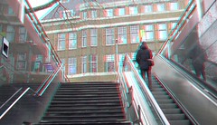 Trap metro-station Oostplein Rotterdam 3D