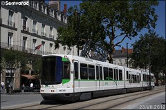 Alsthom TFS (Tramway Français Standard) – Semitan (Société d'Économie MIxte des Transports en commun de l'Agglomération Nantaise) / TAN (Transports de l'Agglomération Nantaise) n°345