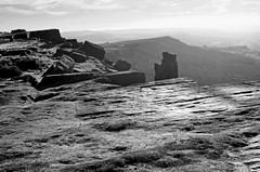 Curbar Edge and the Pinnacle Stone