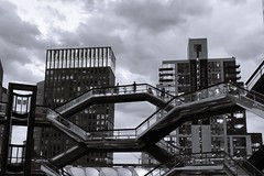 Urban architecture 2 (B&W) - Hudson Yards, New York City