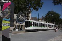 Alsthom TFS (Tramway Français Standard) – Semitan (Société d'Économie MIxte des Transports en commun de l'Agglomération Nantaise) / TAN (Transports de l'Agglomération Nantaise) n°346