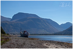 Caol Beach, Boat & Ben Nevis