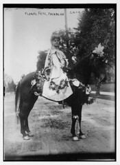 Equestrienne, Floral Fete, Pasadena, Calif. (LOC)