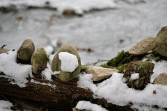 rocks on top