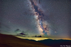 Milky Way, Lotru Mountains, Romania