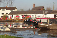 Winter reflections at Norbury Junction, Staffordshire (in Explore 25 Jan 2025) 76