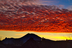 Sunrise over the Gaisberg