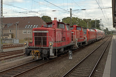 363 185, 363 708, 146 103 en twee DoSto. Bremen Hbf