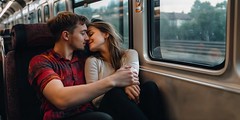 Love on a Real Train