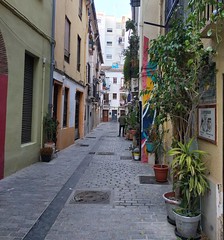 Au hasard des rues, calle Cañete, Valence, Communauté valencienne, Espagne.