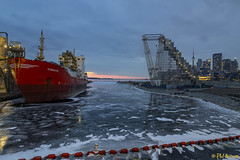 Frozen portlands - Toronto