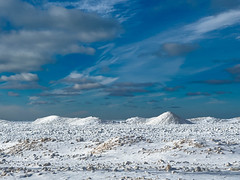 Lake Michigan ice mounds