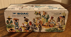 BOAC brings faraway places near : tin box - metal container : nd [c.1960]