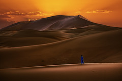 Desert Dweller @ Mhamid, Morocco