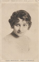 Cleo Madison in The Trey O'Hearts (1914)