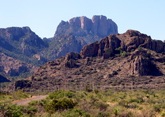 Along Chisos Basin road -  Big Bend National Park, Southwestern Texas