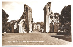 Glastonbury Abbey. And the Largest School in the World.