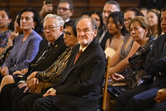 Presidente Bernardo Arévalo entregó la Orden del Quetzal en el Grado de Gran Oficial a los exmagistrados Rodolfo Rohrmoser Valdeavellano y José Gabriel Larios Ochaita by Gobierno de Guatemala