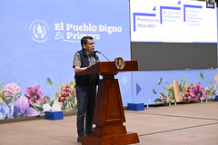 Conferencia La Ronda en el patio de La Paz del Palacio Nacional de la Cultura 20250605 by Gobierno de Guatemala