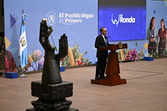 Conferencia La Ronda en el patio de La Paz del Palacio Nacional de la Cultura 20250605 by Gobierno de Guatemala