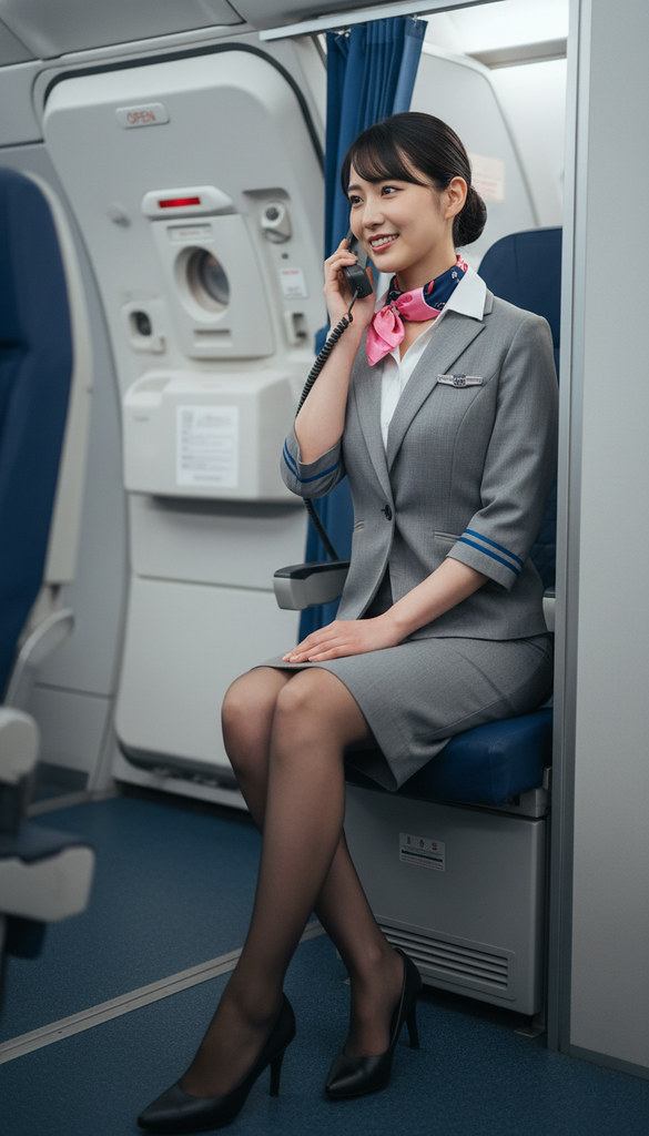黑絲空姐