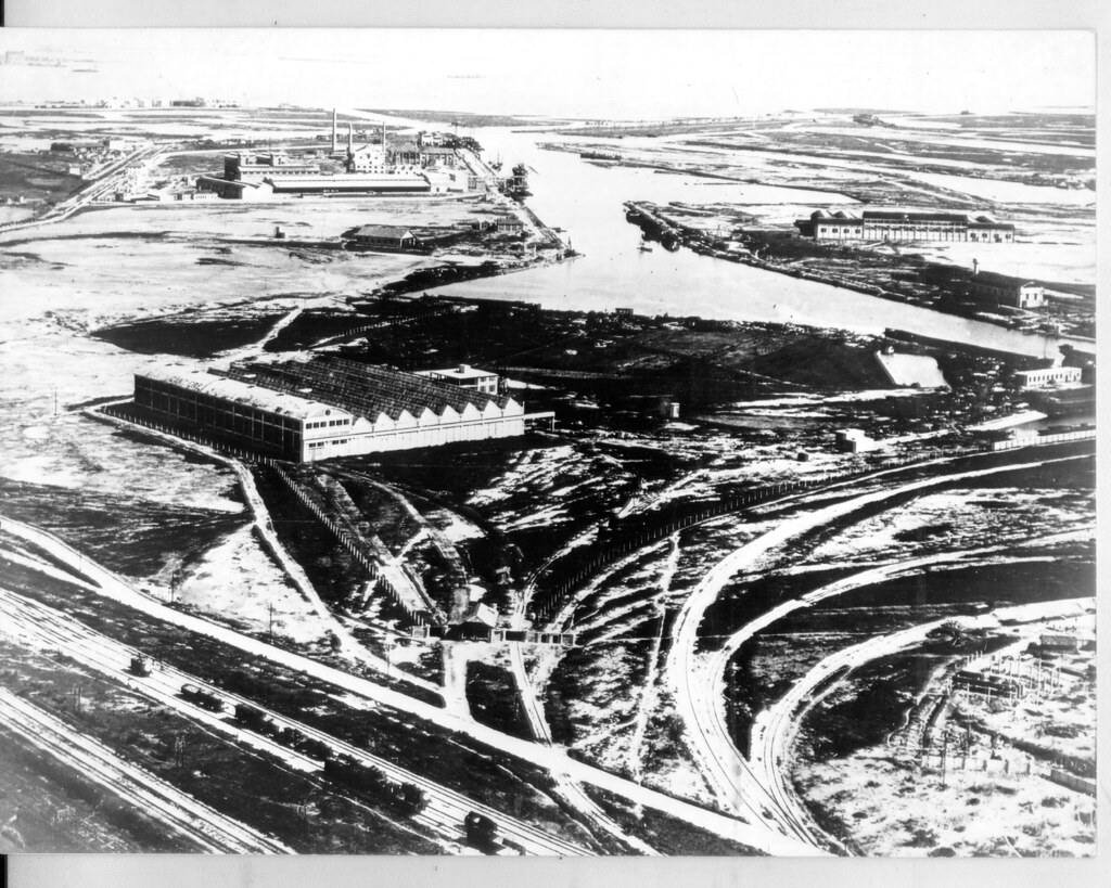 Ente zona Industriale - Porto Marghera dall'alto