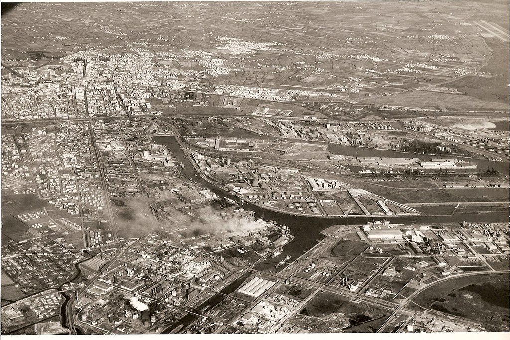 Ente zona Industriale - Porto Marghera dall'alto