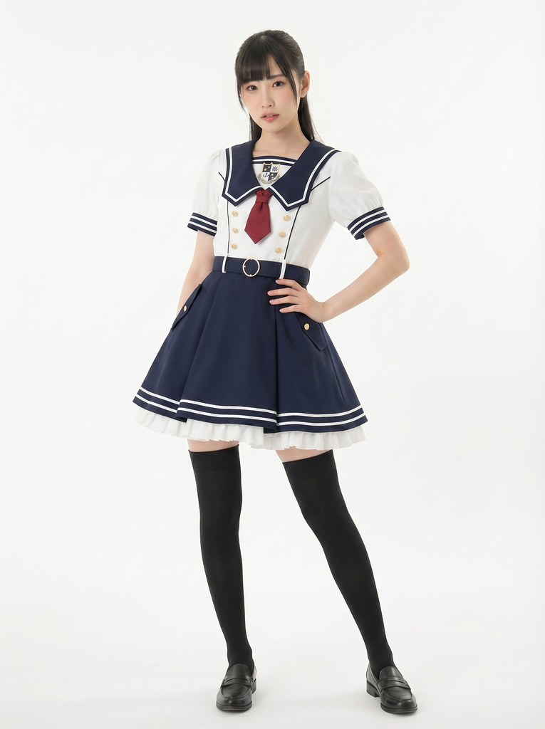 Nautical Elegance in Navy and White