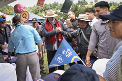 Presidente Bernardo Arévalo participa en la declaración de Pisos Libres de Tierra, en la zona norte de Huehuetenango by Gobierno de Guatemala
