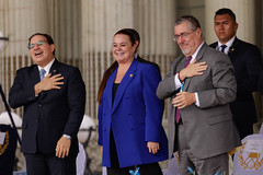 Presidente Bernardo Arévalo participa en desfile escolar de bandas, en conmemoración de los 205 años de Independencia de Guatemala. 20260915 by Gobierno de Guatemala