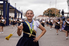 Presidente Bernardo Arévalo participa en desfile escolar de bandas, en conmemoración de los 205 años de Independencia de Guatemala. 20260915 by Gobierno de Guatemala