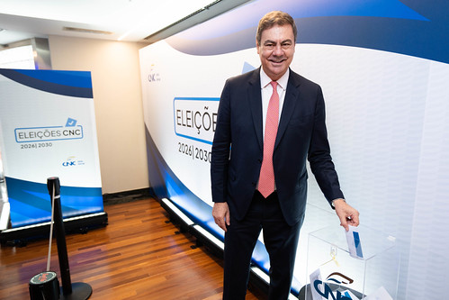 Jos? Aparecido ? eleito 2? vice-presidente da CNC para gest?o 2026-2030